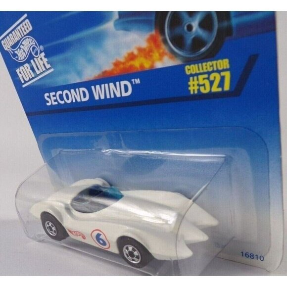 Die Cast Hot Wheels 1996 Second Wind Collector 527 Open-Air Speedster 1:64 16810 - Picture 8 of 8